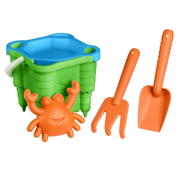DeYello Eco Spoon Set 5-Piece - 100% Recycled PP - Beach Play