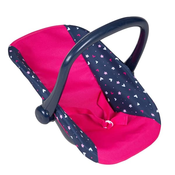 Doll Carrier Blue/Pink - Comfortable Strap for Easy Carrying