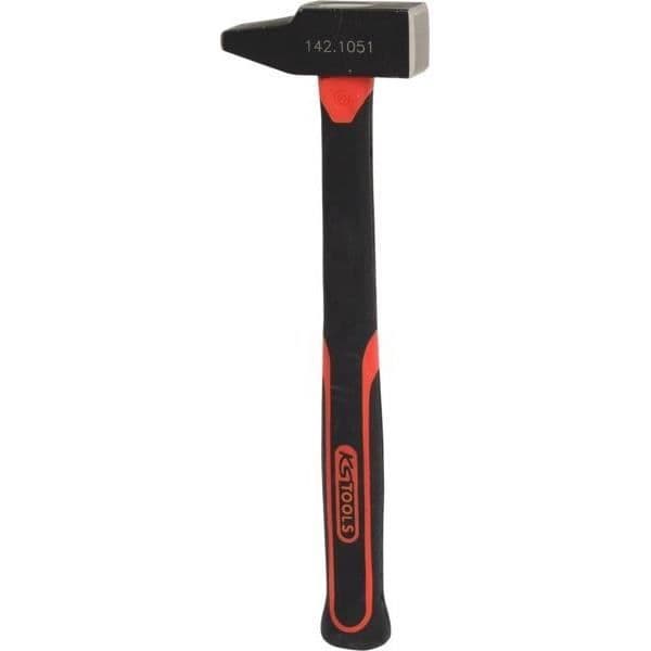KS Tools Riveting Hammer 400 g - Tri-material Handle