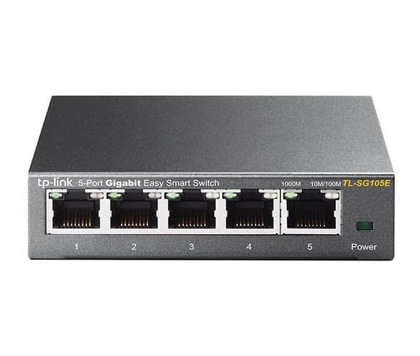 TP-Link Easy Smart TL-SG105E - Switch - 5 x 10/100/1000 - Desktop