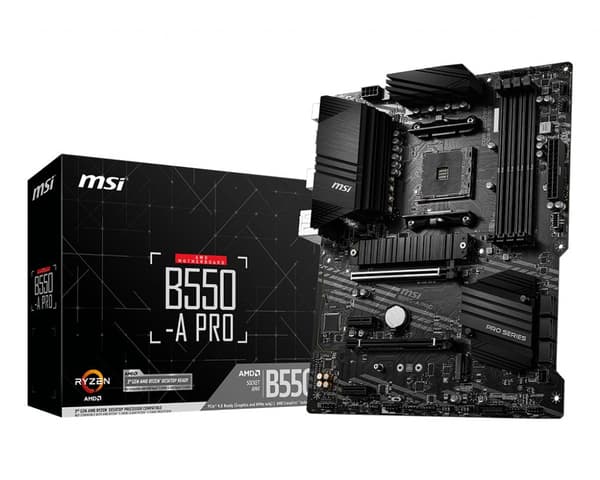 MSI B550-A PRO Motherboard - Socket AM4 DDR4 ATX