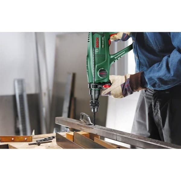 PBH 2100 RE Rotary Hammer + 2 Drill Bits + 2 Chisels