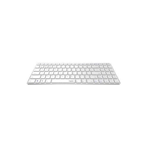 Rapoo 9300 M Multimode Wireless Ultra-Slim Desktop Combo Set QWERTY White