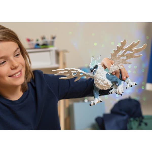 Schleich Eldrador Creatures Ice Dragon Figurine for Kids 7+