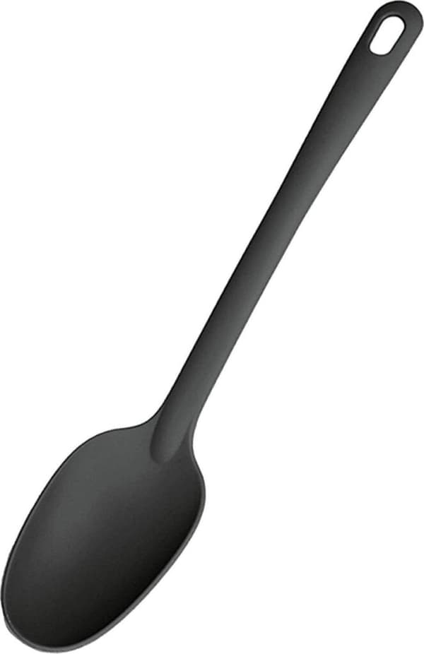 Tomado-Metaltex Tecna Line Black Serving Spoon - Max 270°C