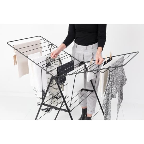 Brabantia HangOn Drying Rack 20 m Drying Space Matte Black