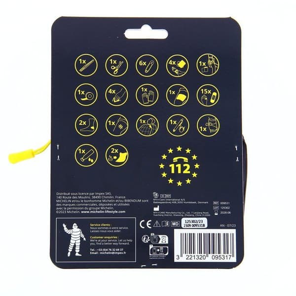 MICHELIN First Aid Kit - 44 Pieces