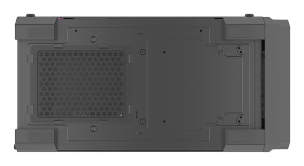 GENESIS Irid 505 ARGB Midi Tower Case Black Transparent