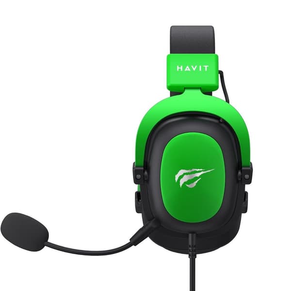 Havit H2002d Headset Wired Gaming Black Green