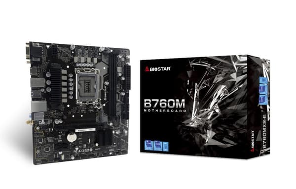 Biostar B760MX2-E D4 Motherboard Intel B760 LGA 1700 Micro ATX