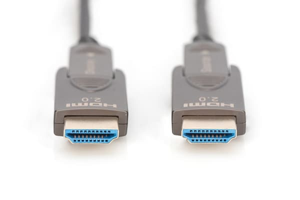 Digitus 4K HDMI AOC Hybrid Fiber Optic Cable 10 m with Removable Plug