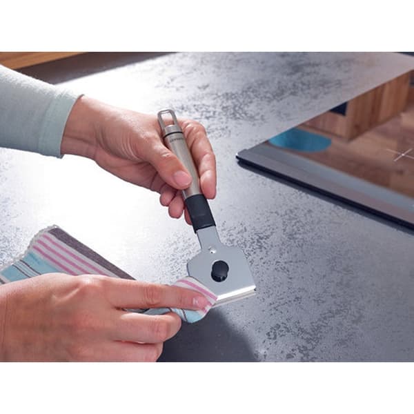 Leifheit Stainless Steel Ceramic Hob Scraper 3252 - Kitchen Tool
