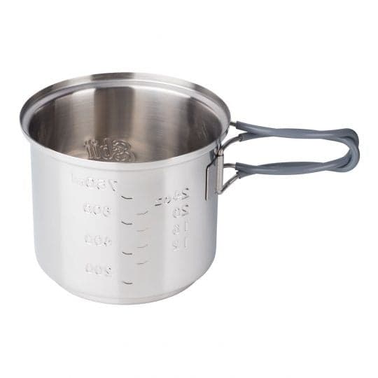 Esbit Cookset with Alcohol Burner - Stainless Steel