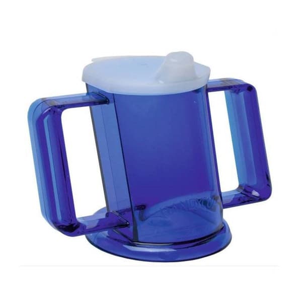Sundo Handycup Drinking Cup Blue with Tea Spout