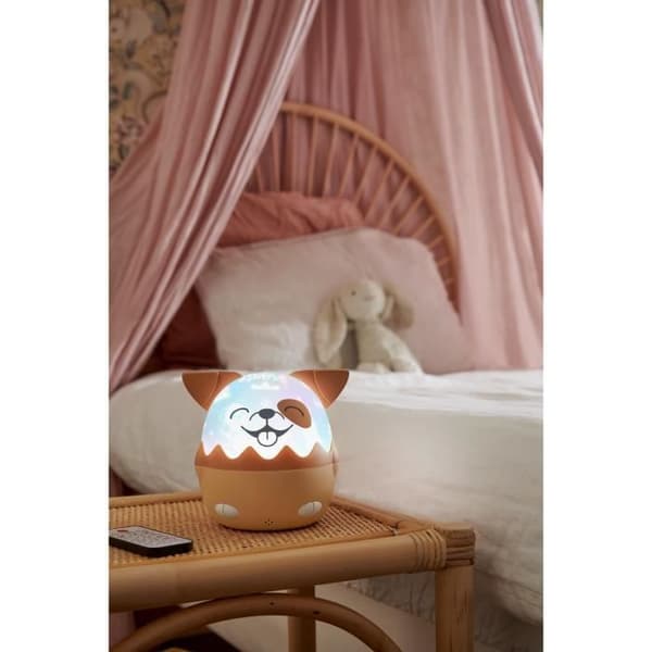BIGBEN - Musical Night Light - Dog - 360° Projection - Remote Control