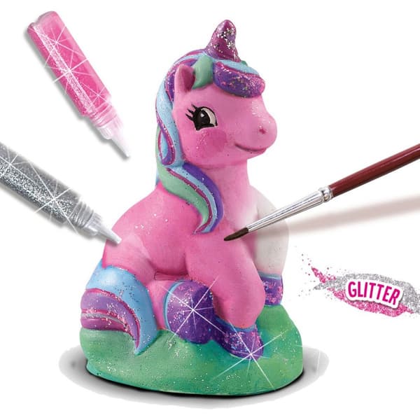 SES Creative Plaster Casting and Painting Glitter Unicorn