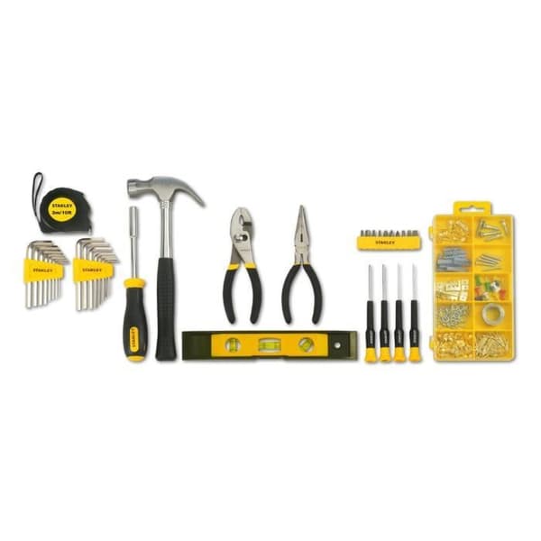 STANLEY Tool Set - STMT0-74101 - 38 Pieces - Metal - Black