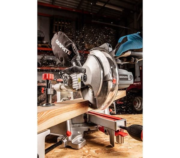 Graphite Bevel Saw 1800 W 254x30 mm