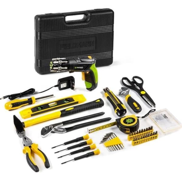 Fieldmann Tool Set - 108 Pieces - FDG 5018-108AR - Cordless Screwdriver