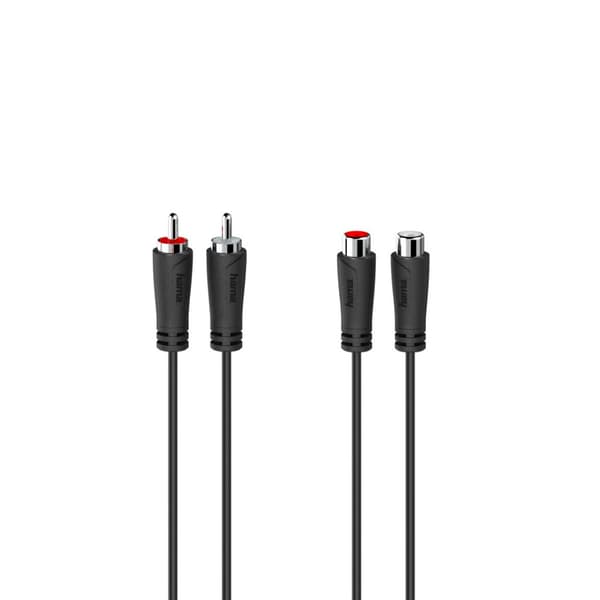 Hama Audio Extension Cable - 2 RCA Connectors 5.0 M