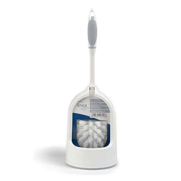 Linea Softwise Toilet Brush Set White/Grey