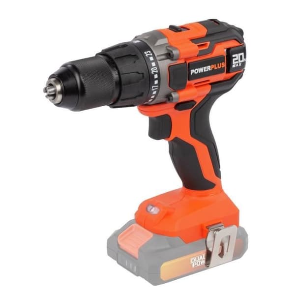 Dual Power 20V 3-Tool Pack - Drill/Driver, Angle Grinder, Hammer Drill