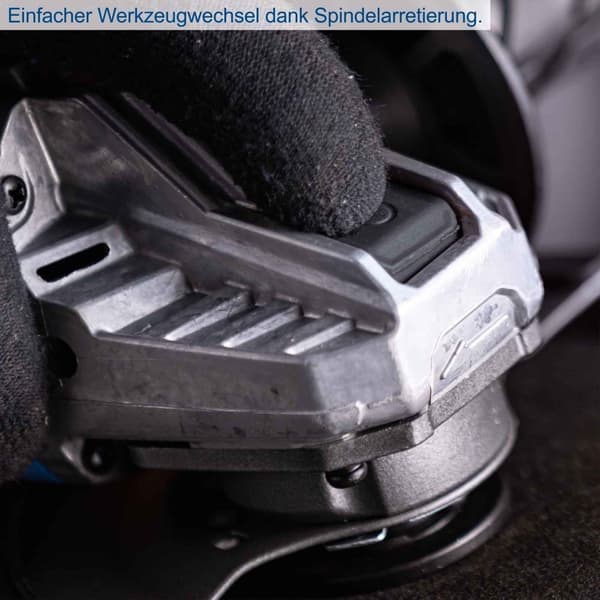SCHEPPACH Cordless Angle Grinder with Starter Kit 2Ah BC-AG125-X - SET S