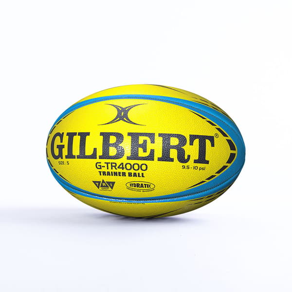 GILBERT Training Rugby Ball - GTR4000 - Fluorescent - Size 5