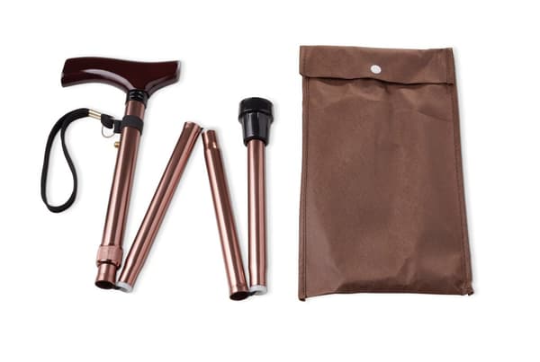 Vitility Folding Walking Stick Derby Bronze VIT-70510020