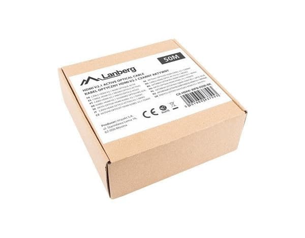 LANBERG HDMI M/M V2.1 50 M 8K Optical AOC Cable