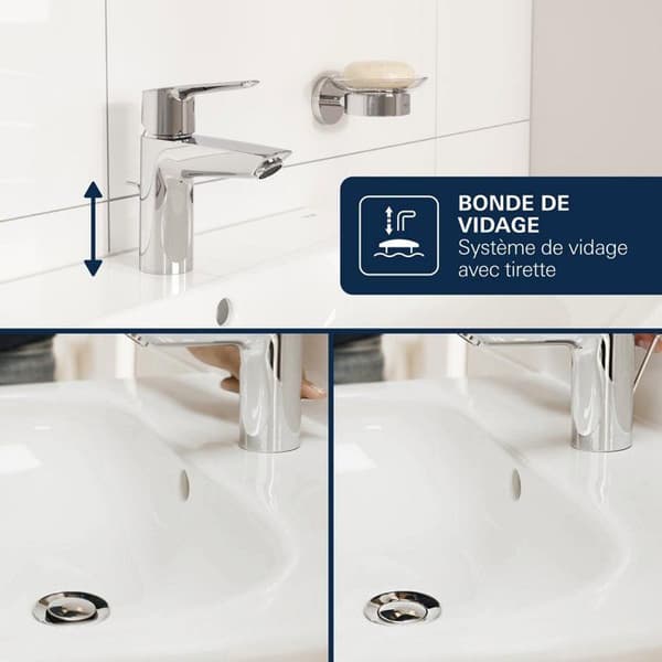 GROHE DICE Bidet Mixer Tap - Chrome