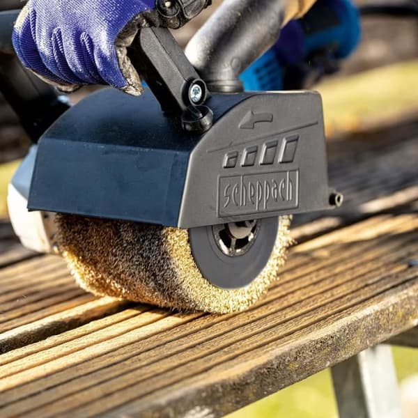 SCHEPPACH Wire Brush for Renovator MRS1300 - Diameter 120 mm - Width 100 mm