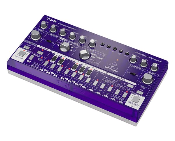 Behringer TD-3-GP Bassline Synthesizer Purple
