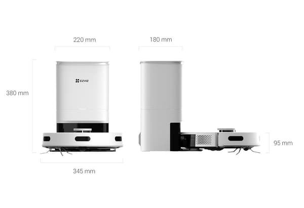 EZVIZ RE5 PLUS Cleaning Robot White (CS-RE5P-TWT2)