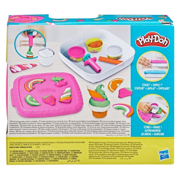 Play-Doh Create and Go Playset Assorted with 4 Pots of Clay and Tools