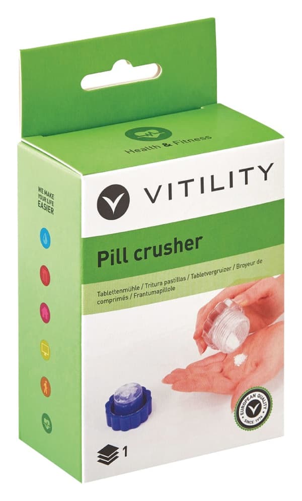 Vitility Smart Home Tablet Crusher VIT-70610070 - Easy to Use and Clean