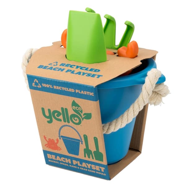 Yello Eco Spoon Set 4-Piece - Recycled Plastic Beach Play Set
