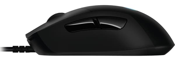 Logitech Gaming Mouse Wired 16,000 DPI Backlit 6 Buttons USB 2.0 (910-005632)