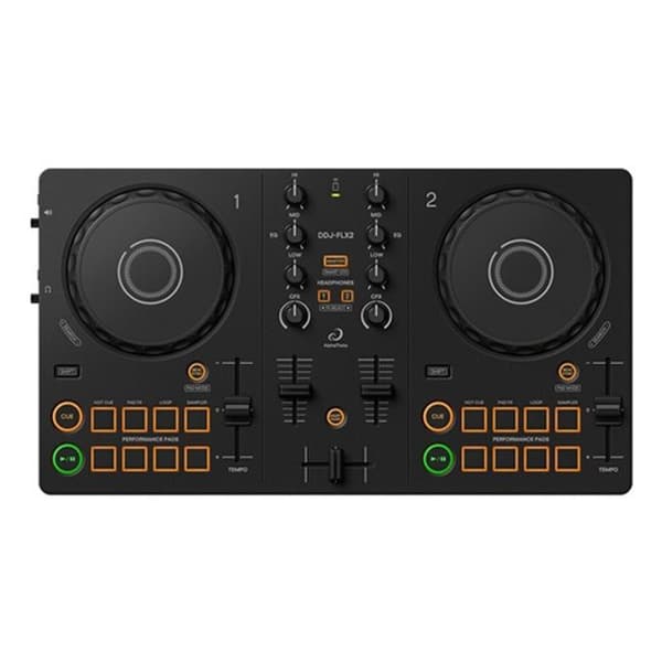 Pioneer DJ Mixer - DDJ-FLX2 - USB-C - Lightweight - Live Performance