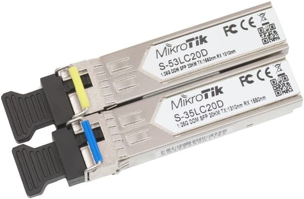 Mikrotik S-3553LC20D Network Transceiver Module 1250 Mbit/s SFP