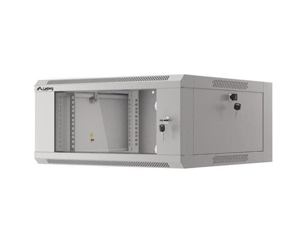 Lanberg WFFA-5604-10S Rack Cabinet 4U Wall Mounted Grey