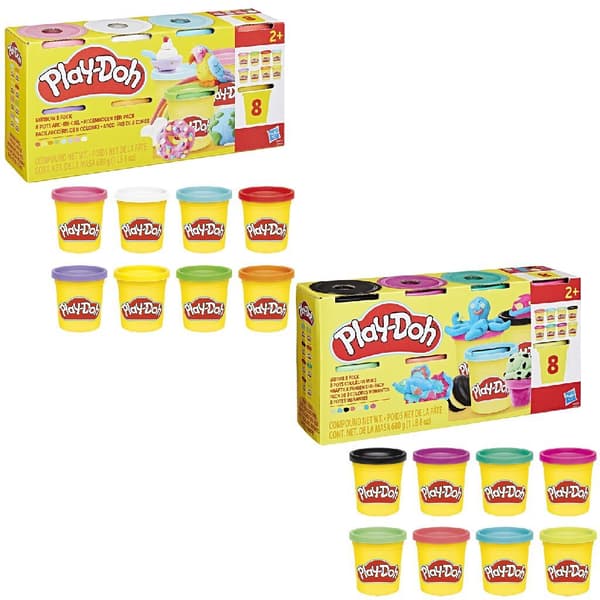 Play-Doh 8 Pack Assorted - Creative Fun for Children Aged 2 and Up