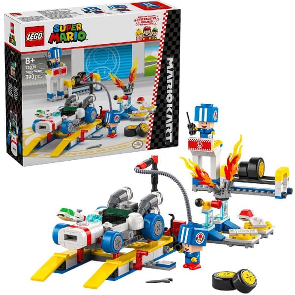 Lego Super Mario 72035 Mario Kart Toad's Garage