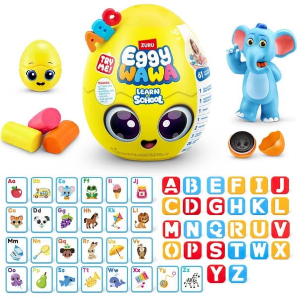 Eggywawa Surprise Yellow - 60 Surprises for Learning Adventure