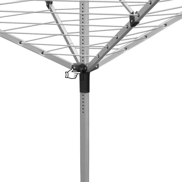 PROMIS SU200 CAPRI Four-Arm Garden Laundry Dryer