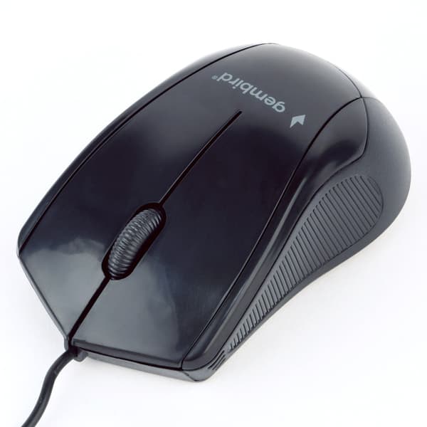Gembird GmbH Wired Mouse Black 3b-02 - 1000 dpi