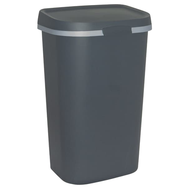 Curver Mistral Flat Waste Bin 50 L Anthracite