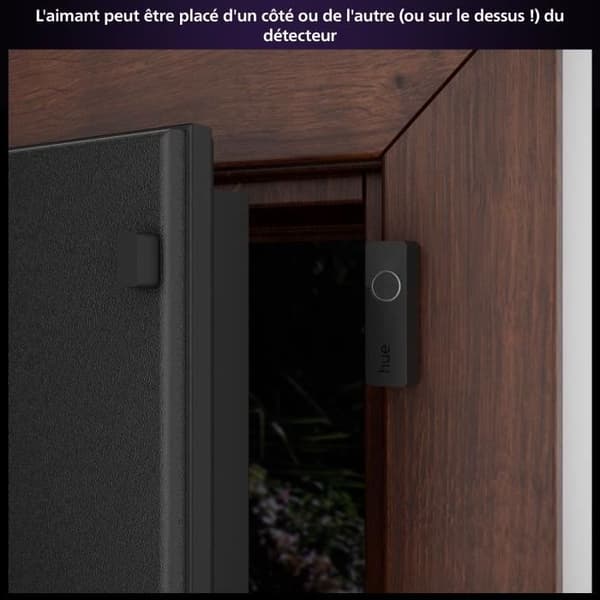 Philips Hue Secure Touch Sensors - 2-Pack - Door or Window - Easy Installation - App Control - Black