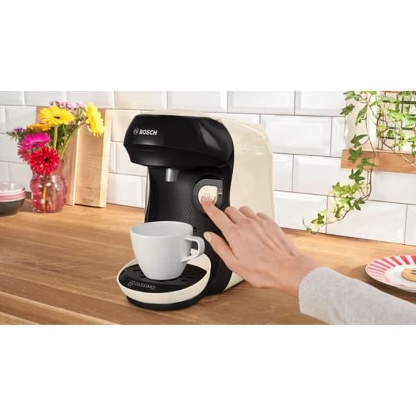 BOSCH Multi-Beverage Coffee Machine - TASSIMO T10 Happy Vanilla - 1400 W