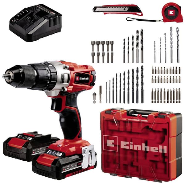 Power X-Change TE-CD 18/2 Li-i+64 - Cordless Impact Drill/Driver (4514221) 2-speed